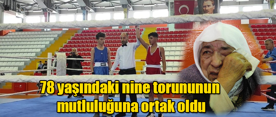 Kars'ta 78 yaşındaki nine torununun mutluluğuna ortak oldu