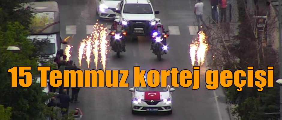 Kars’ta 15 Temmuz korteji