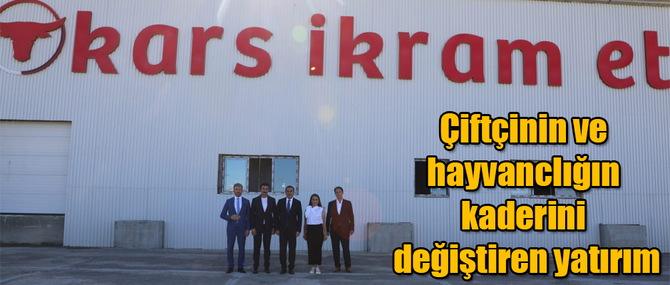 Kars'ta Dev Yatırım, Doğu Anadolu Bölgesinin en büyük üç tesisinden biri olacak