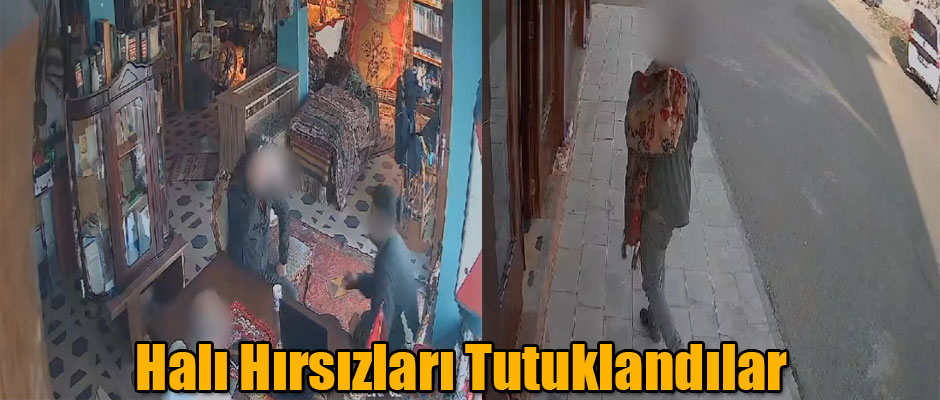 Kars'ta Halı Hırsızları Tutuklandılar