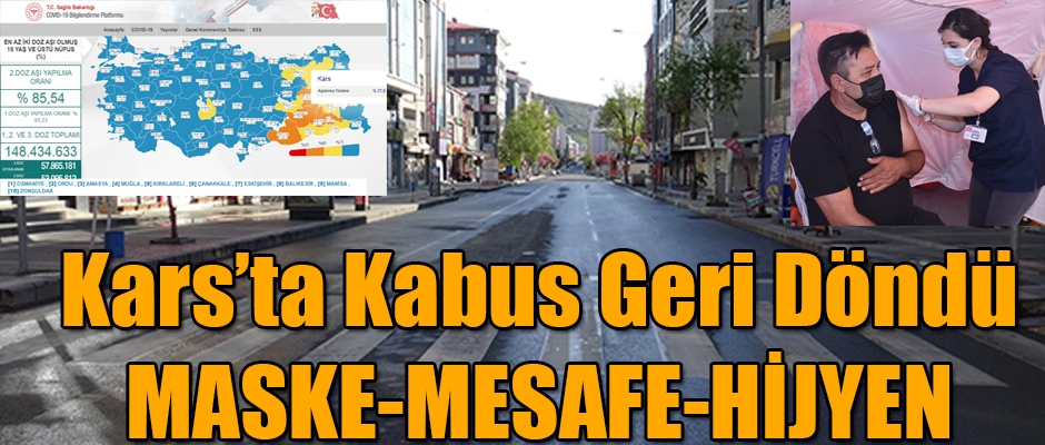 Kars'ta Kabus Geri Döndü