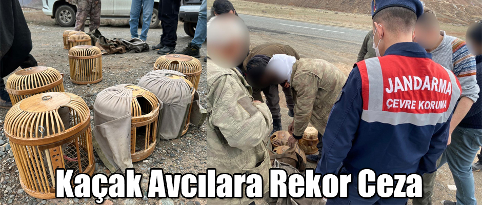  Kars'ta Kaçak Avcılara Rekor Ceza