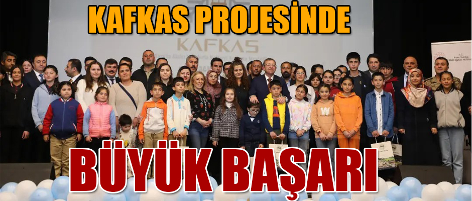 Kars'ta Kafkas Projesinde Büyük Başarı