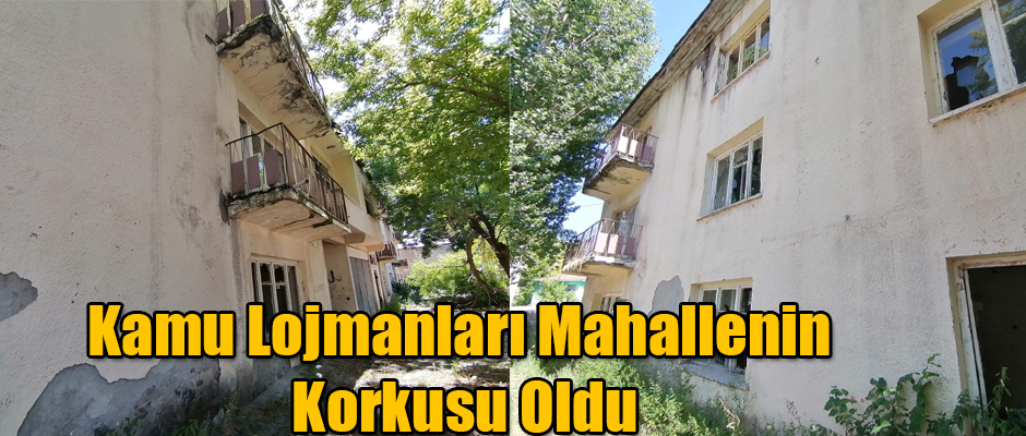 Kars'ta Kamu Lojmanları Mahallenin Korkusu Oldu