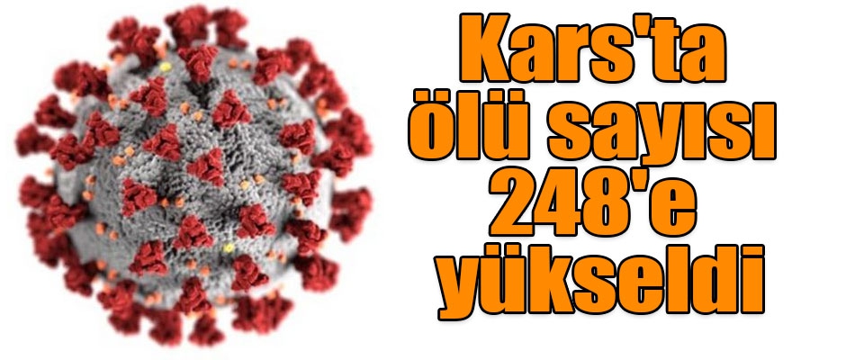 Kars'ta ölü sayısı 248'e yükseldi