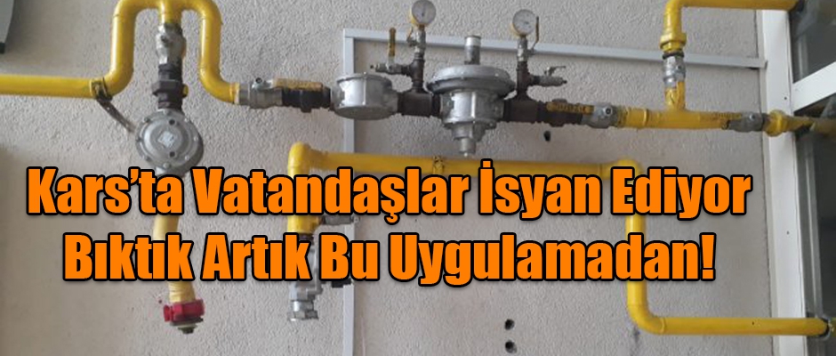 Kars'ta Vatandaşlar isyan ediyor bıktık artık bu uygulamadan!