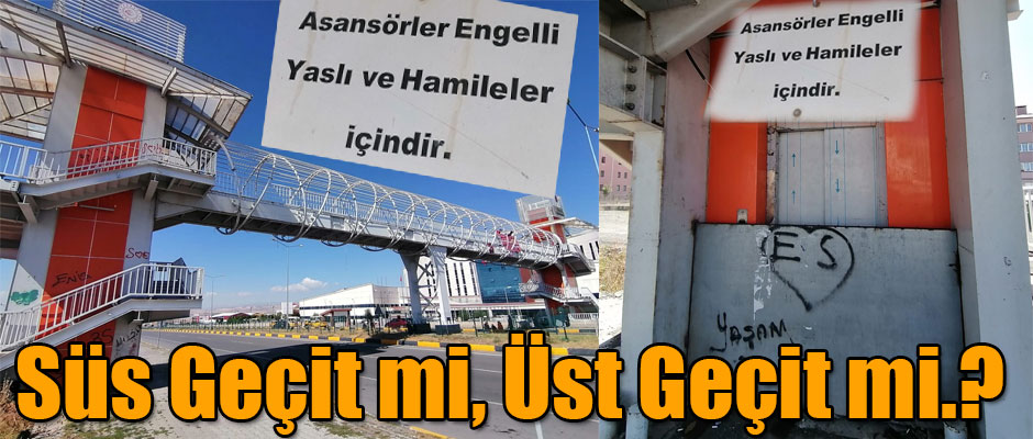 Kars'ta Vatandaşlar Soruyor, Süs Geçit mi, Üst Geçit mi.? 