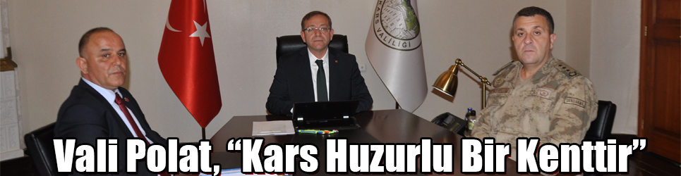 Kars Valsi Belediye Başkan Vekili Ziya Polat, 