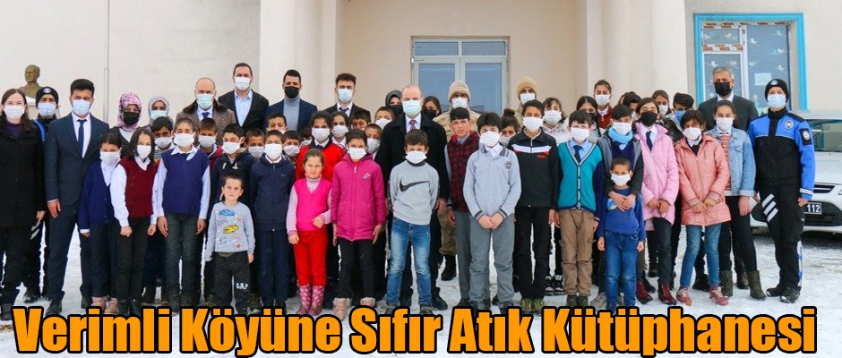 Kars Verimli Köyüne Sıfır Atık Kütüphanesi