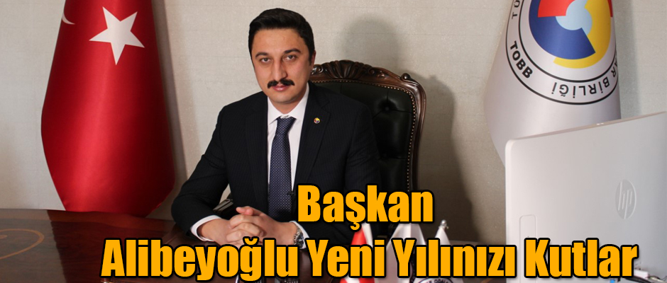 KATSO BAŞKANI ALİBEYOĞLU YENİ YILINIZI KUTLAR