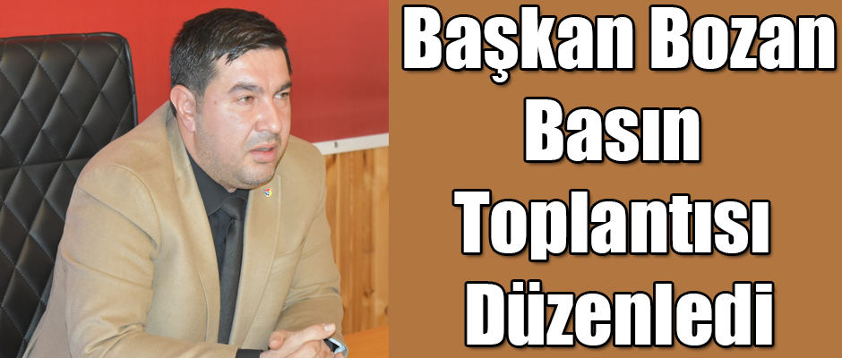 KATSO Başkanı Kadir Bozan Basın Toplantısı Düzenledi