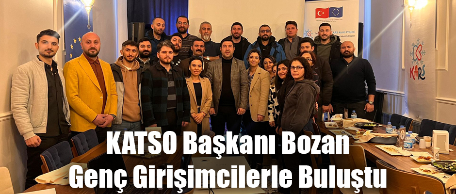 KATSO Başkanı Kadir Bozan Genç Girişimcilerle Buluştu