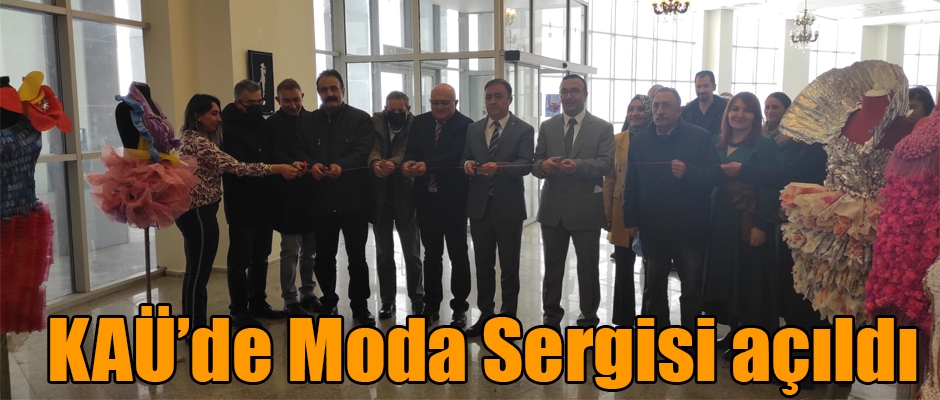 KAÜ'DE MODA SERGİSİ AÇILDI