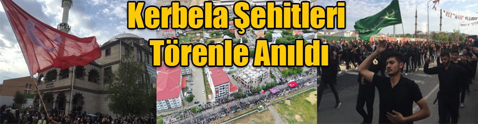 Kerbela Şehitleri Kars'ta düzenlenen törenle anıldı