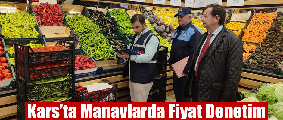 Manavlarda Fiyat Denetim