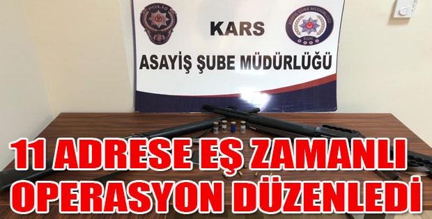 11 ADRESE EŞ ZAMANLI OPERASYON