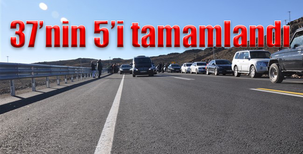 37'NİN 5'İ TAMAMLANDI