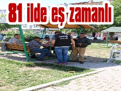 81 ilde eş zamanlı