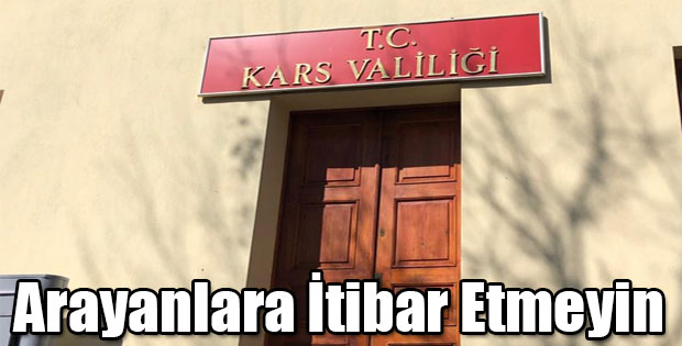 ARAYANLARA İTİBAR ETMEYİN