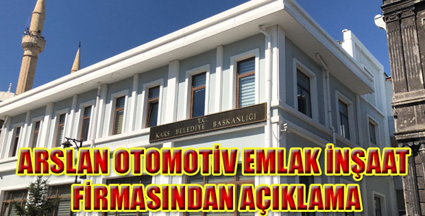 Arslan Otomotiv Emlak İnşat Firmasından Basın Açıklaması Yapıldı