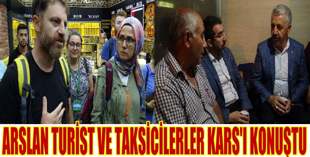 Arslan Taksici esnafını ziyaret etti.