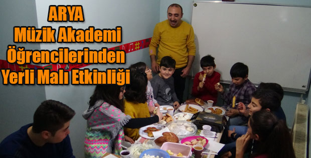 ARYA MÜZİK AKADEMİ ÖĞRENCİLERİNDEN YERLİ MALI KUTLAMALARI