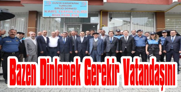 Bazen Dinlemek Gerekir Vatandaşını