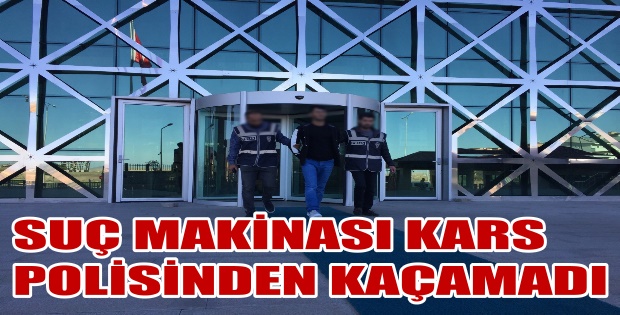 Diyarbakır Firarisi Kars'ta yakalandı