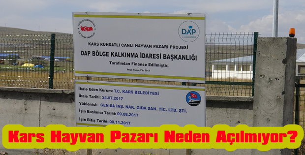 Hayvan pazarı neden açılmıyor ?