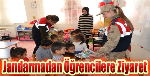 JANDARMA ÖĞRENCİLERLE BİR ARAYA GELDİ