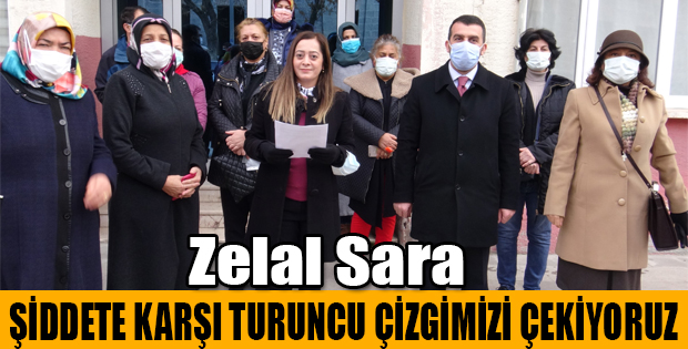 KADIN KOLLARI BAŞKANI SARA TURUNCU ÇİZGİMİZİ ÇEKİYORUZ