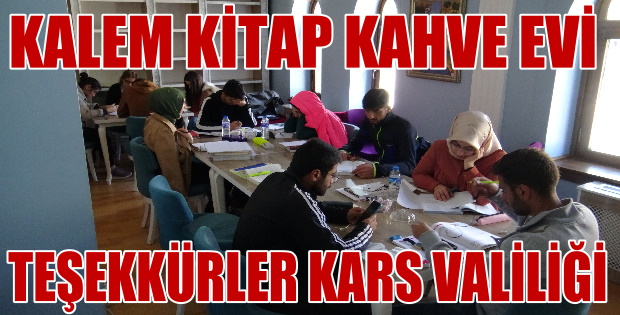 KALEM KİTAP KAHVE EVİ ÖĞRENCİLERİN KÜTÜPHANESİ