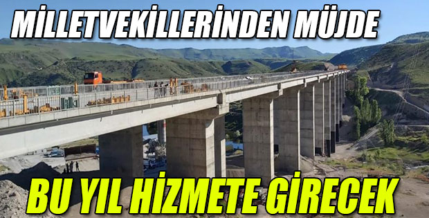 KARAKURT VİYADÜĞÜ BU YIL HİZMETE GİRECEK