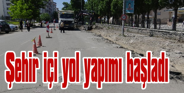 Karayolları şehir içi yol yapımına başladı