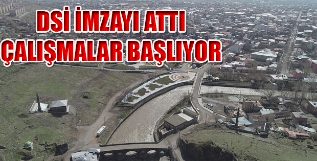 KARS ÇAYI ISLAHI İÇİN İMZALAR ATILDI