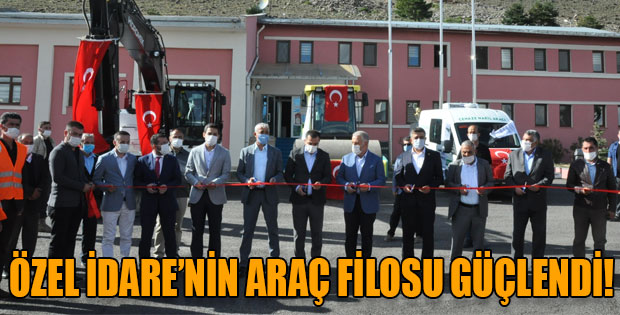 KARS İL ÖZEL İDARE'NİN ARAÇ FİLOSU GÜÇLENDİ!