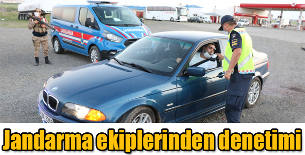 KARS JANDARMA EKİPLERİNDEN TRAFİK VE ASAYİŞ DENETİMİ