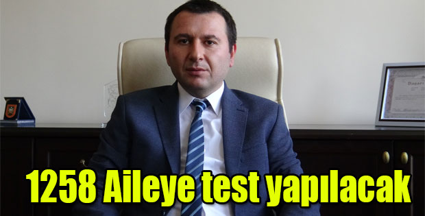 KARS'TA 1258 AİLEYE TEST YAPILACAK