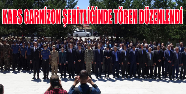 Karsta 15 Temmuz etkinlikleri şehitlik ziyareti ile başladı