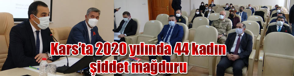 KARS'TA 2020 YILINDA 44 KADIN ŞİDDET MAĞDURU OLDU