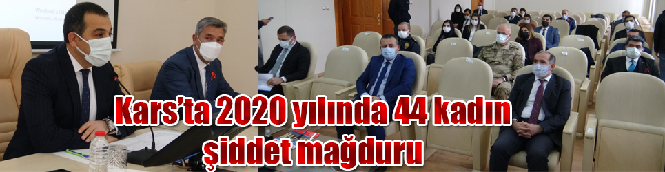 KARS'TA 2020 YILINDA 44 KADIN ŞİDDET MAĞDURU OLDU