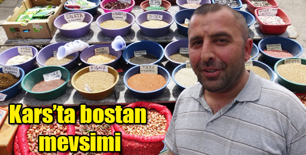 KARS'TA BOSTAN MEVSİMİ