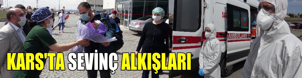 KARS'TA SEVİNÇ ALKIŞLARI