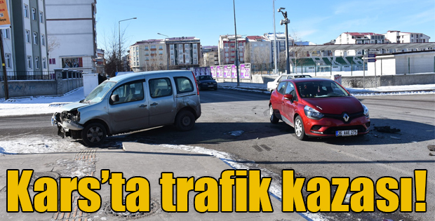 KARSTA TRAFİK KAZASI!