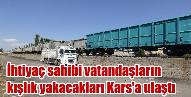 Kömür yardımları başladı.