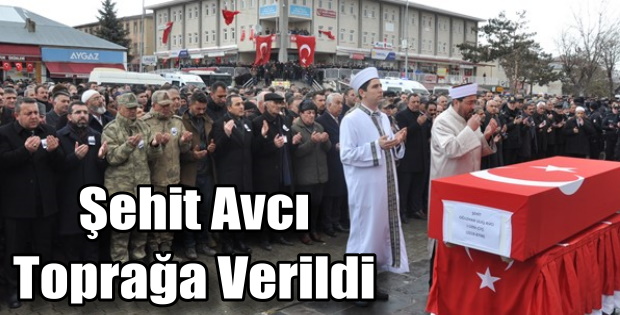 ŞEHİT AVCI SON YOLCULUĞUNA UĞURLANDI