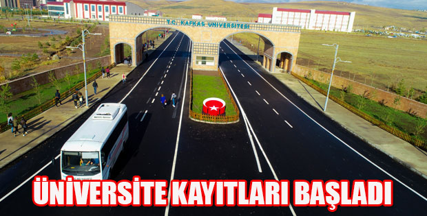 Üniversite kayıtları başladı.