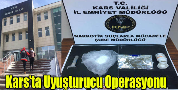 UYUŞTURUCU TİCARETİ YAPAN YABANCI UYRUKLU KADIN TUTUKLANDI