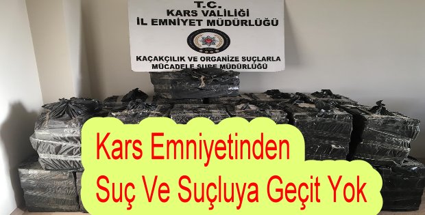 Uyuşturucu ve Sigara Elegeçirildi