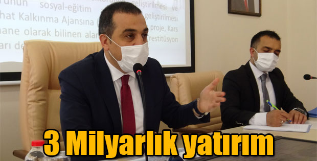 VALİ TÜRKER ÖKSÜZ AÇIKLADI 3 MİLYARLIK YATIRIM